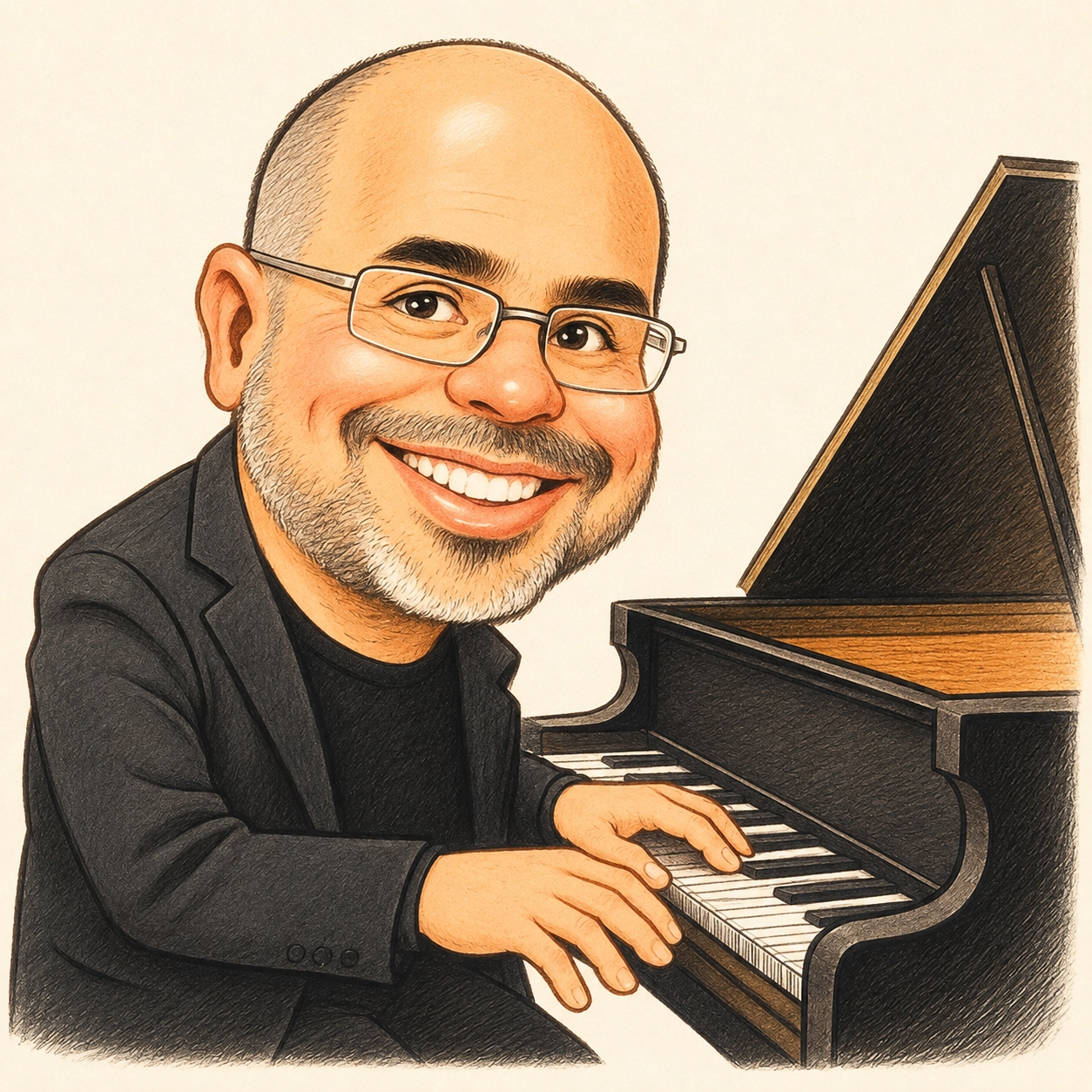 Rami Al-Rajab, Kursleitung Tiny-Tunes Musik-AG