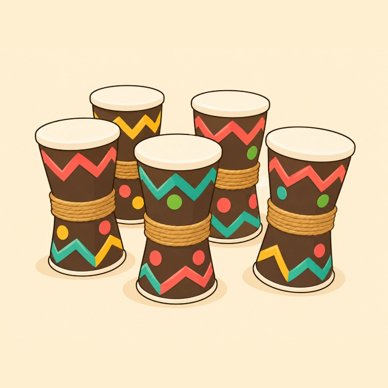 Afrikanische Trommel (Djembe)